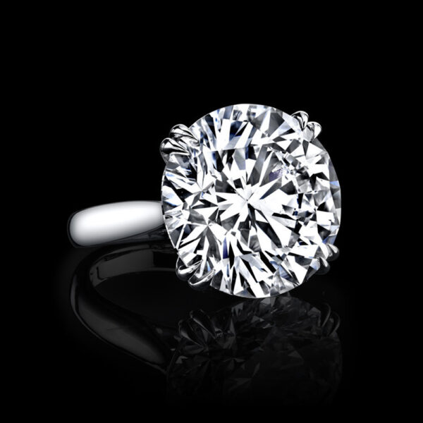 20.05CT ROUND BRILLIANT SOLITAIRE DIAMOND RING - STYLE #RR-003