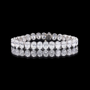 30.01CTTW NATURAL COLORLESS DIAMOND BRACELET- BR48232