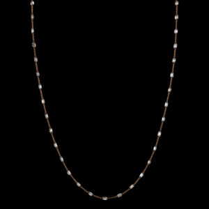 4.44CTTW Natural Colored Diamond Necklace - C8397