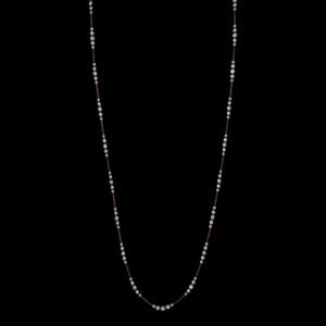 13.54CTTW Natural Colored Diamond Necklace - C8717