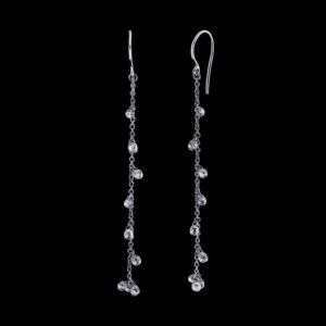 1.66CTTW Natural Colorless Diamond Earrings - E2967