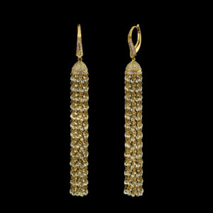 20.07CTTW Natural Colored Diamond Earrings - E2968