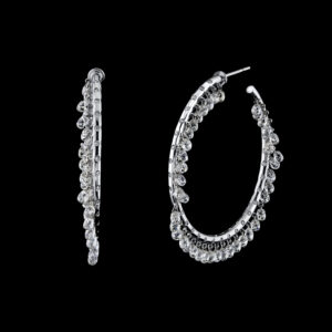 16.03CTTW Natural Colorless Diamond Earrings - E4184