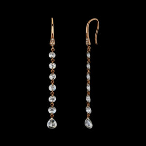 1.14CTTW Natural Colorless Diamond Earrings - E4726