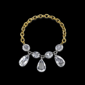 .87CTTW Natural Colorless Diamonds and 18k Yellow Gold Ring - R3104