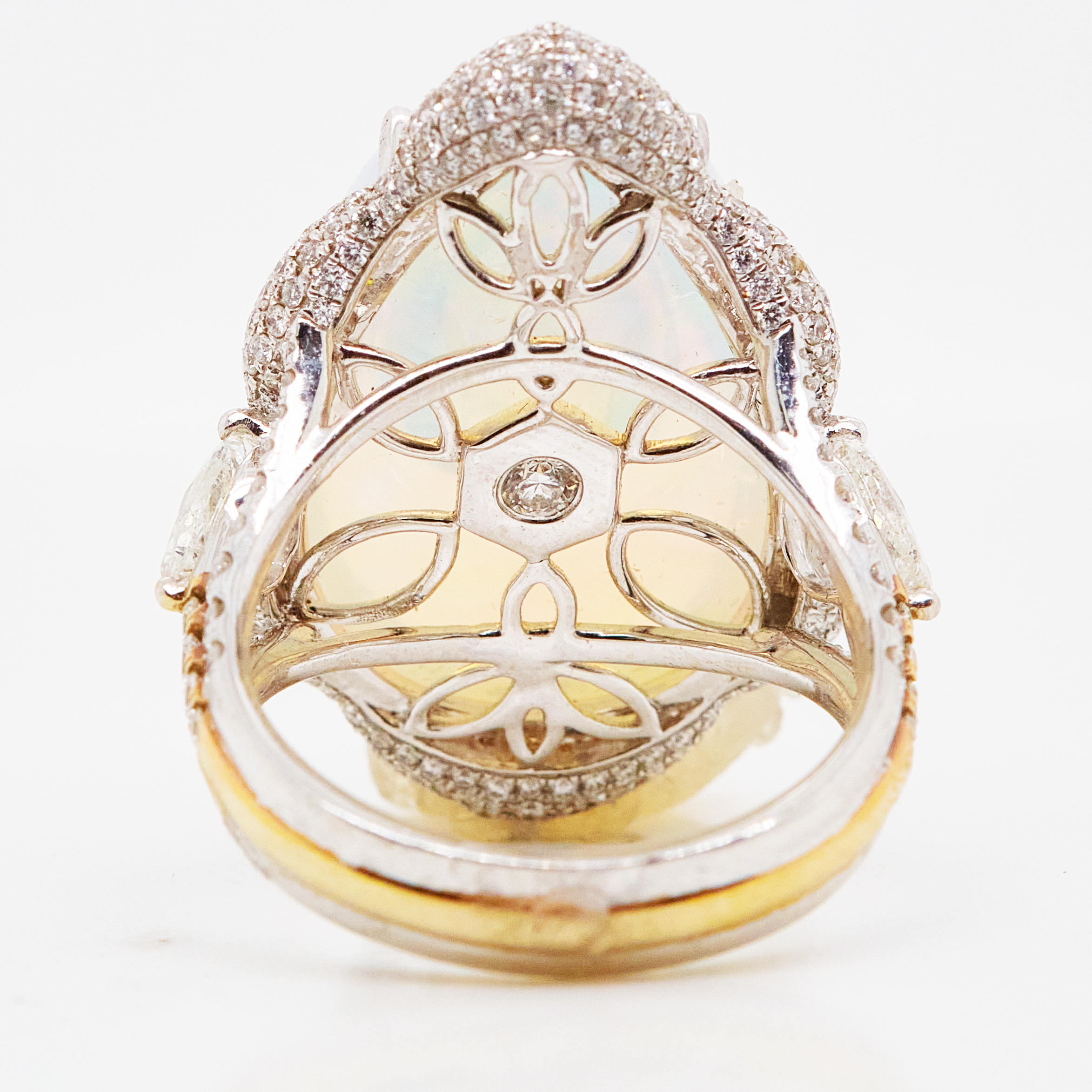 15.94CT OPAL - 1.01CT FVOY VS2 DIAMOND RING - RM1660 - Image 7