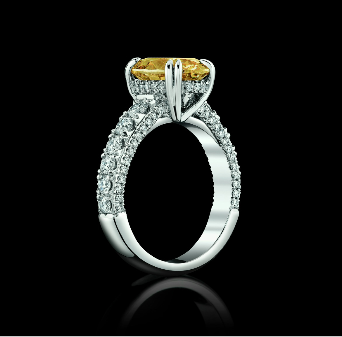 3.01CT OVAL NATURAL CHAMELEON DIAMOND - S9990 - Image 4