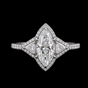 2.5CT MARQUIS D FLAWLESS DIAMOND RING - #RN5832