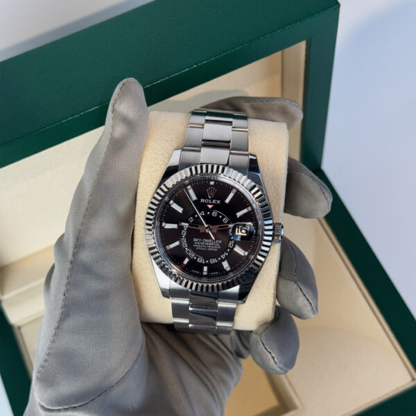 Rolex Sky-Dweller 42 mm Black Index Dial Oyster - Image 2