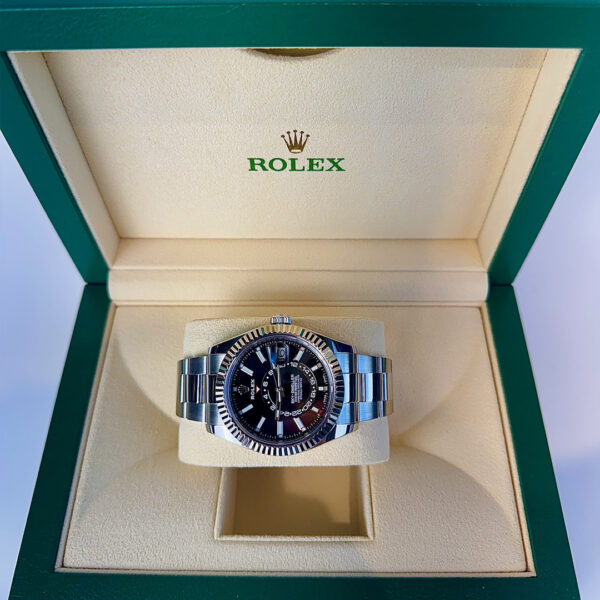 Rolex Sky-Dweller 42 mm Black Index Dial Oyster - Image 4