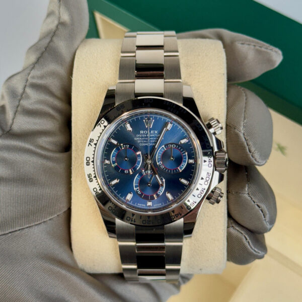 Rolex Daytona Blue Dial WG - Image 2