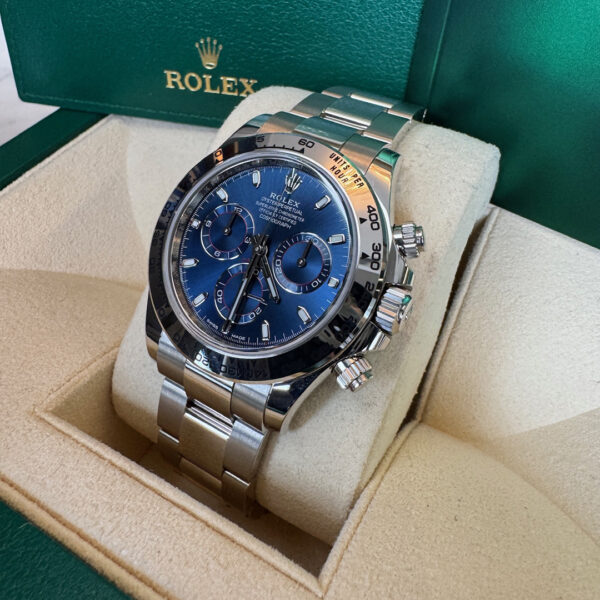 Rolex Daytona Blue Dial WG - Image 3