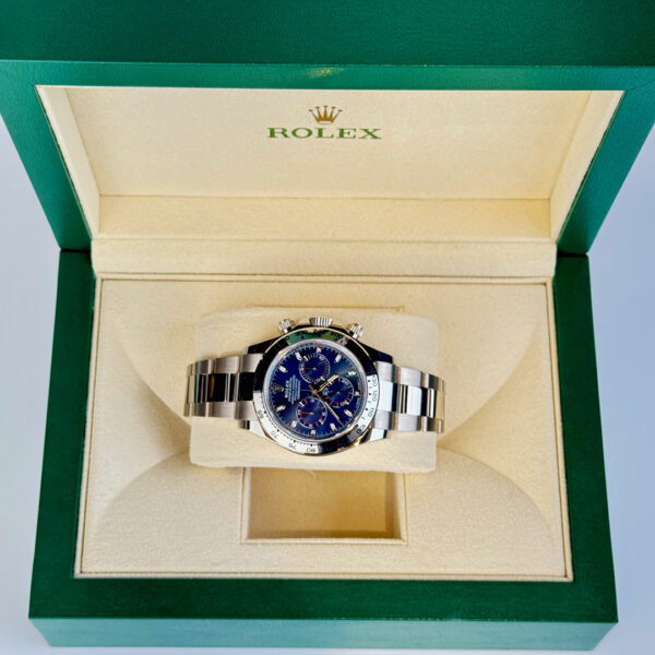 Rolex Daytona Blue Dial WG - Image 4