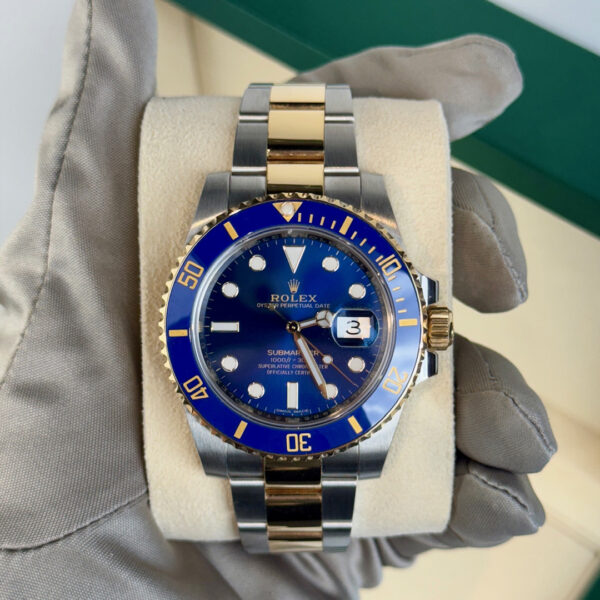 Rolex Submariner Date 40mm Blue Dial YG/SS