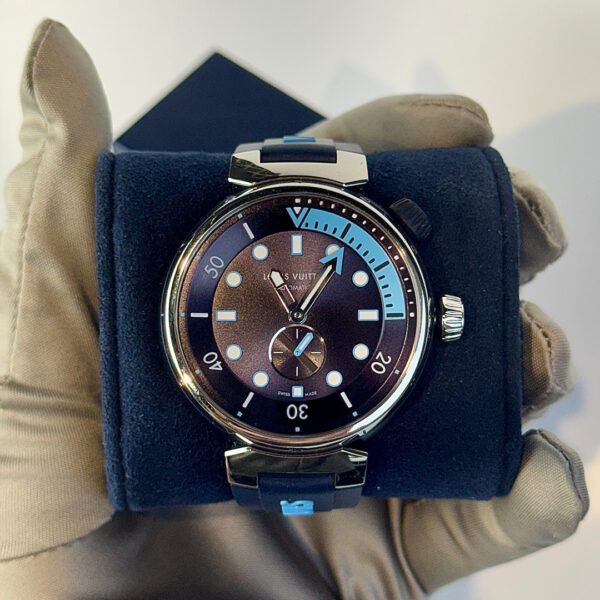 Louis VuittonTambour Street Diver Skyline Blue Automatic 44mm Steel - Image 2