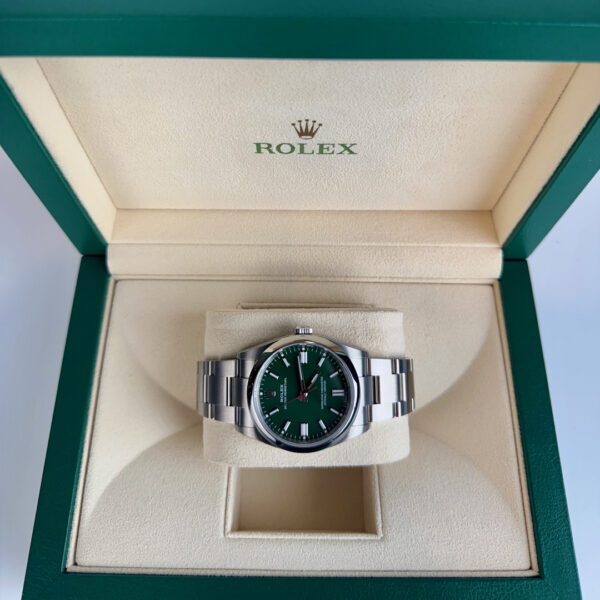 Rolex Oyster Perpetual 36 mm Green - Image 3