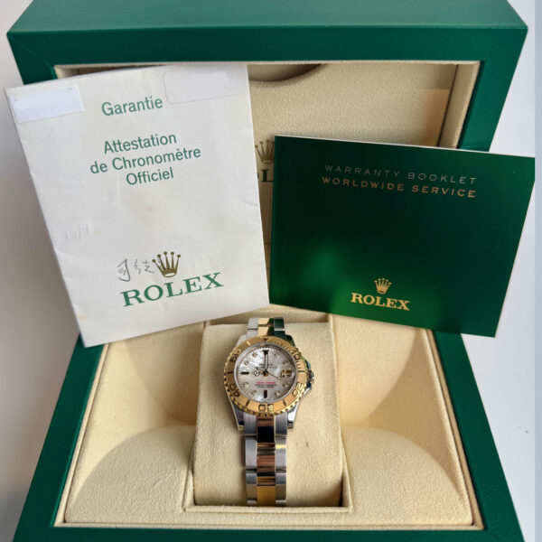 Rolex Yacht-Master 28 mm MOP DIA Dial SS/YG Oyster - Image 2