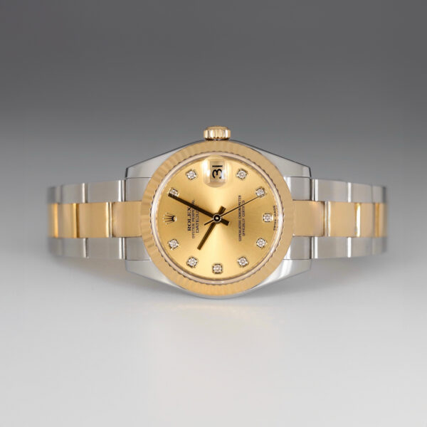 Rolex Sky-Dweller Champagne Dial Oyster YG/SS