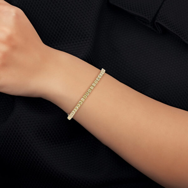 12.46CTTW Yellow Diamond Line Bracelet - BR47643 - Image 3