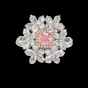 .51CT Fancy Very Light Pink Internally Flawless Natural Diamond Ring - SSR515