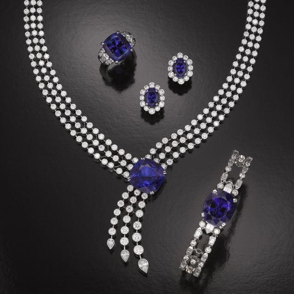 Tanzanite set